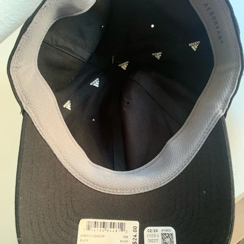 Adidas Black and White Classic cap